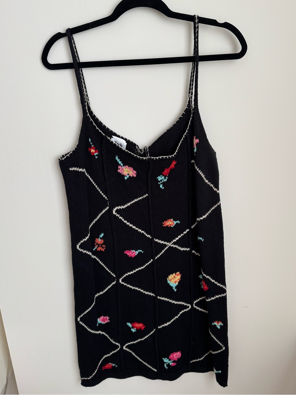 NWT Isalis / Tach Clothing Knit Mini Dress, Size L